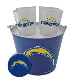  Boelter Brands San Diego Chargers Bucket and Pint Glass 