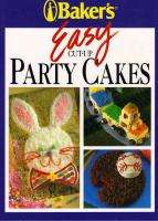 BAKERS EASY CUT UP PARTY CAKES HC NEW BOOK  