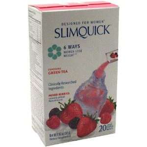  NxLabs Slimquick Drink Mix, Mixed Berries, 20 packets [1 