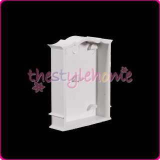 1PC Cute Elegant White Model Kit Furniture Clothes Wardrobe 130 w 
