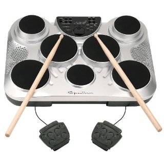 Touch Sensitive Digital Drums with  playback and Instant Recording 