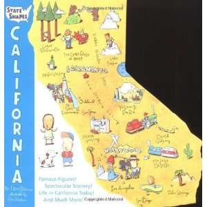  State Shapes California [Hardcover] Erik Bruun Books
