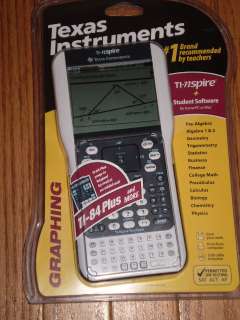 Texas Instruments TI Nspire Handheld Graphing Calculato 033317202362 