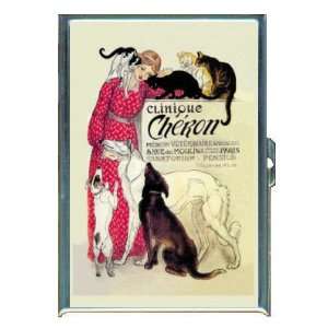  FRENCH VETERINARIAN DOGS AND CATS ID Holder, Cigarette 