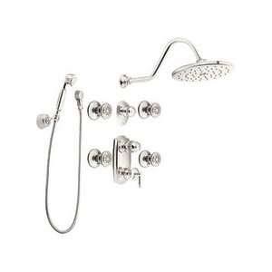   Exacttemp With Five Function Transfer Valve Vertical Spa Set, Nickel
