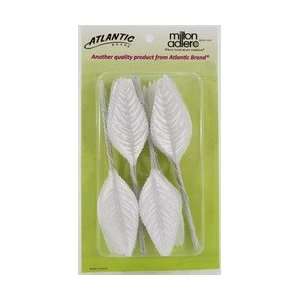  Wedding Supplies corsage leaves silk white 100pk