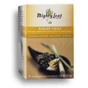 Mighty Leaf Ginger Twist Tea, 1 Lb Loose Leaf Bag  Grocery 