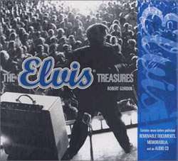 ELVIS PRESLEY ELVIS TREASURES  RARE DOCUMENTS,MEMORABILIA AND AUDIO CD 