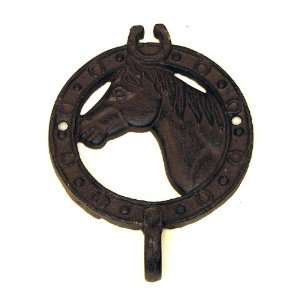  Cast Iron Horse Hook 