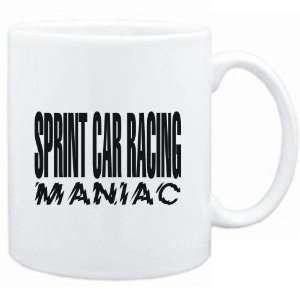 Mug White  MANIAC Sprint Car Racing  Sports