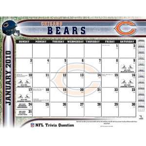 Chicago Bears 2010 22x17 Desk Calendar 