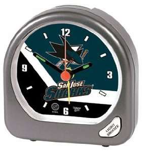  NHL San Jose Sharks Alarm Clock   Travel Style
