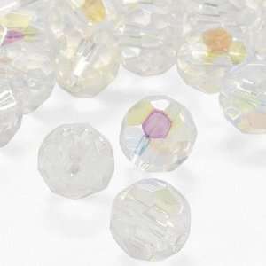  Clear AB Cut Crystal Round Beads   8mm   Beading & Beads 