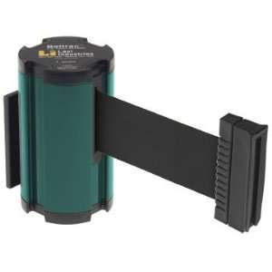   Wall Mounted Retractable Belt in Sea Green Finish