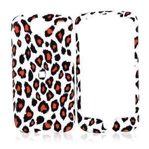  Google Nexus one Bundle Rubberized Case Leopard Orange 