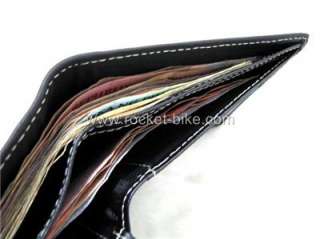 Real~Carbon~Fiber~Fibre~Leather~Day~Daily~Planner~Organizer~Wallet 