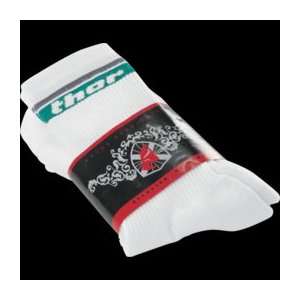  Thor Allegiance Socks , Size Md Lg, Color Black/White 