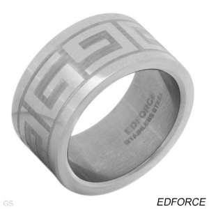  Edforce Brand New Ring Stainless Steel 