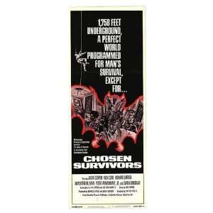  Chosen Survivors Original Movie Poster, 14 x 36 (1974 