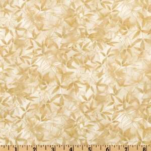  44 Wide Imperial Fusions Kyoto Leaves Cream Fabric By 