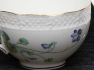 GRACIE CAROLINE WILD FLORAL Teapot & 4 Cups/Saucers Set  