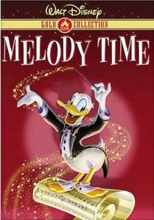 MELODY TIME New DVD Disney Gold Classic Collection 717951008541  