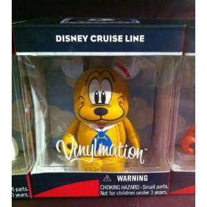  Disney 3 in Vinylmation Shipmates DCL Cruise Line Pluto 