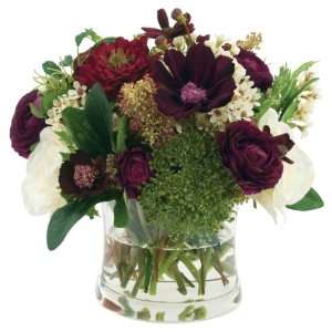 FAB Flowers Chocolate Covered Cherry Colored Cosmos and Ranunculus in 