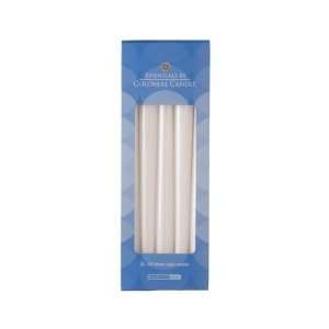  10 White Taper Candles(Pack Of 6) Beauty