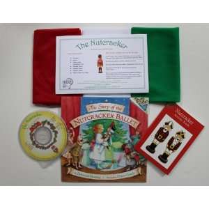   CD and Story Book, Candy Cane Shaped Pencil and activity scarves