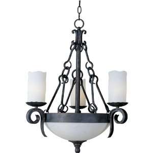   Duero 6 Light Single Tier Chandelier in Peruvian with Wax Candle glass