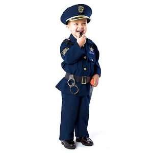 Deluxe Police Officer Costume Toys & Games