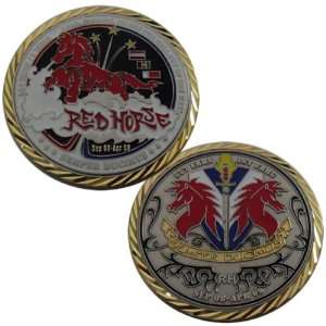  557th Expedtionary Red Horse Sq Challenge Coin Everything 