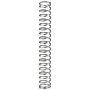  Spring, Stainless Steel, Metric, 2.25 mm OD, 0.25 mm Wire Size, 6 