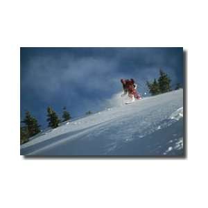  Skiing Sawatch Range Colorado Giclee Print