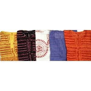  Lot of Five Sri Ram Kurta Tops   PolyCotton Everything 