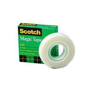 Scotch Magic Tape Refill   0.5 1/2 x 1296 each  