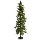 Darice 6 Pre Lit Two Tone Alpine Artificial Christmas Tree   Clear 