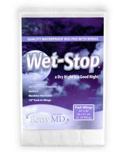 Wet Stop Quality Waterproof Bed Pad 34x36 w/ wings 188813000032 