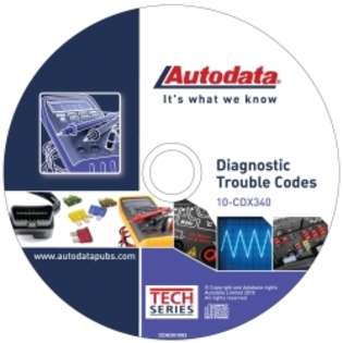 Autodata ADT10 CDX340 2010 Diagnostic Trouble Codes DVD Rom at  