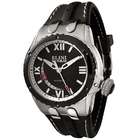 Elini Mens Genesis Vision Automatic Ceramic and Black Silicone Watch