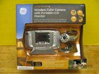 Ge Wireless Color Camera with Portable LCD Monitor 043180452610  