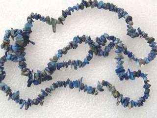 Sodalite Gemstone Chips Loose Strand Beads 35  