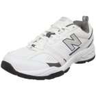 New Balance Mens MX409 Core Training Shoe,White/Grey,13 D US