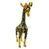 Gold Giraffe Crystals Jewellery Jewelry Trinket Box  