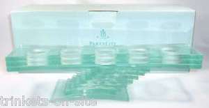 Retired STRATUS Partylite 5 Wick Glass Candle Holder  
