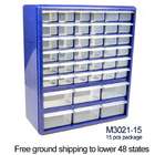 Bolton Tools 42 Drawer Plastic Parts Organizer 15 package   M3021 15