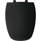 Bemis Eljer Emblem Elongated Solid Plastic Toilet Seat   Finish Black