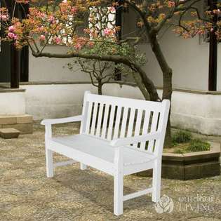   Teak  Outdoor Living Patio Furniture Benches, Loveseats & Settees