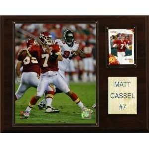  Kansas City Chiefs Matt Cassel 12x15 Player Plaque 